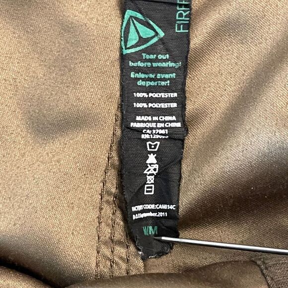 Firefly Mens Board Shorts Side Pocket Polyester Olive Green Medium - Picture 3 of 7